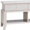 Manufactured Wood, Cabinet Enclosed Storage TV Stand - White Oak - Image 2