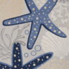 9' X 12' Starfish Indoor / Outdoor Area Rug - Blue / Gray - Image 3