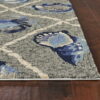 8' X 10' UV Treated Coastal Sea Life Indoor / Outdoor Area Rug - Gray - Image 2