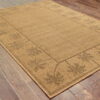 7' X 10' Stain Resistant Area Rug Indoor & Outdoor - Beige - Image 2