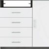 Four Drawer Dresser / Accent Chest - White - Image 3