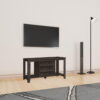 Open Shelving TV Stand - Brown - Image 4