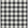 7' X 10' Indoor / Outdoor Area Rug - Black / Ivory - Image 2