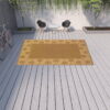 9' X 13' Stain Resistant Outdoor / Indoor Area Rug - Tan - Image 3