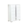 Five Drawer Accent Chest - White - Image 4