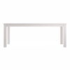 Solid Wood Dining Table 35" - White - Image 2