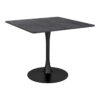 Steel Dining Table - Black - Image 3