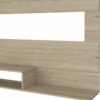 Manufactured Wood Open Shelving Entertainment Center - Light Pine - Image 3